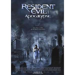 Resident Evil : Apocalypse Advance Movie Poster Double Sided Original 