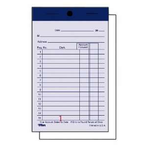  TOPS Sales Order Books, 5.5 x 3.38 Inch, 2 Part 
