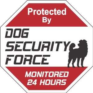  Dog Yard Sign Security Force Dog Pet Supplies
