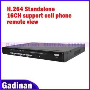   264 standalone 16ch dvr support cell phone remote view