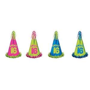  Fringed Foil Sweet 16 Party Headpiece Toys & Games