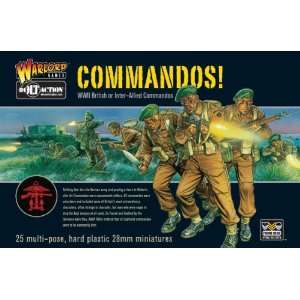  Bolt Action 28mm Commandos Toys & Games