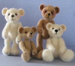  Crochet a Mohair Bear Teddy Bear, a Crochet Pattern By Sue 