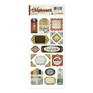  Geo Hectic Adhesive Foil Layered Chipboard: Tags: Home 