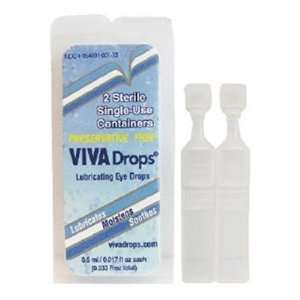 Viva Drops Lubricating Eye Drops Sample Pack (0.017 fl oz 