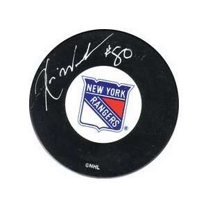 Kevin Weekes Autographed New York Rangers Puck: Everything 