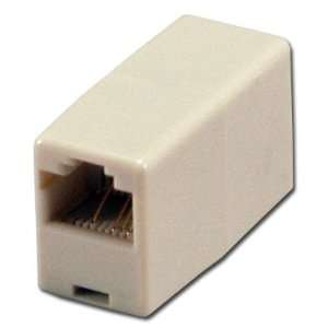  QVS Telco RJ45 Female to Female Crossover Coupler 