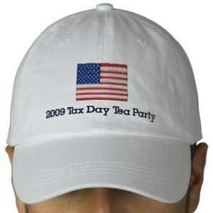  2009 Tax Day Tea Party Hat   White