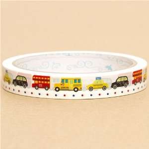  funny Deco Tape with buses taxi cars: Toys & Games