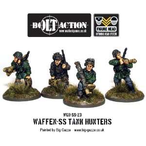  Bolt Action 28mm Waffen SS Tank Hunters Toys & Games