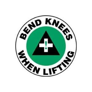  Labels BEND KNEES WHEN LIFTING 2 1/4 Adhesive Vinyl: Home 