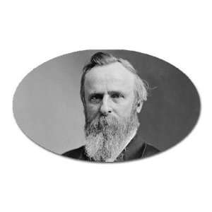  President Rutherford B. Hayes Oval Magnet