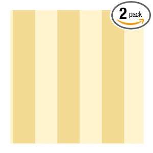   Casabella JG0674 3 Stripe Wallpaper, Yellows