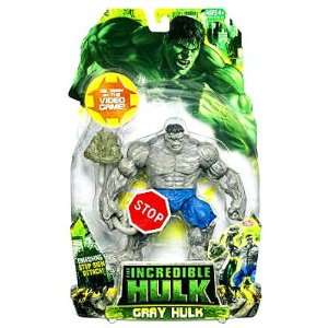    Incredible Hulk Movie Action Figure Gray Hulk Toys & Games