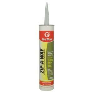  Red Devil 0606 Zip A Way Removable Sealant, Clear, 10.1 