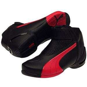    Puma Flat 2 v2 Boots   40 Euro/Black/High Risk Red: Automotive