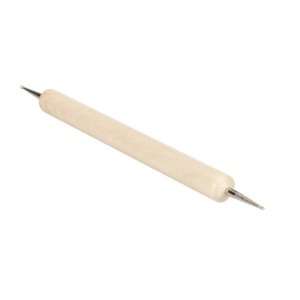 2way Wood Wooden Dotting Pen Nail Art Dot Paint Marbleizing Pen