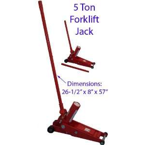  5 Ton 10,000LB Forklift Tractor Fork Lift Jack   NEW