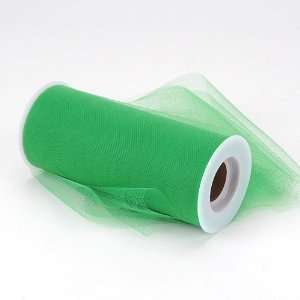  Premium Nylon Tulle Fabric 6 inch 25 Yards, Emerald 