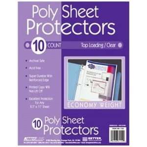   Page Protector Top Load, 10 Count (12 Pack)  Home