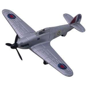 1:100 Scale Die Cast Hurricane Fighter: Toys & Games