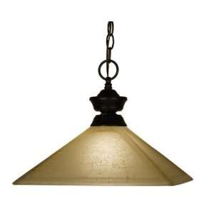  Z Lite 100701BRZ MGL13 Signature 1 Light Pendant in Bronze 