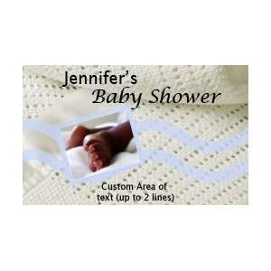 Style 10277 Baby Feet Baby Shower Label Mint Tin Label   various sizes 