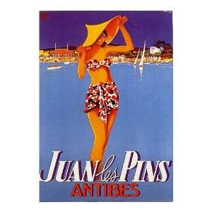  Juan Les Pins Poster Print: Home & Kitchen