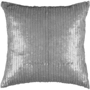  T 3063C 18 Decorative Pillow in Silver [Set of 2]: Home 