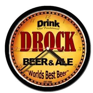  DROCK beer and ale cerveza wall clock: Everything Else