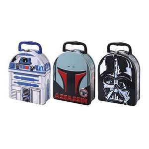  Star Wars Shaped Tin Carry Alls (Set of 3) Toys & Games