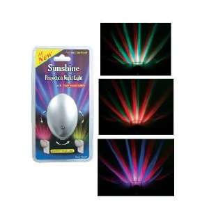  Color Changing LED Projection Night Light With Light 
