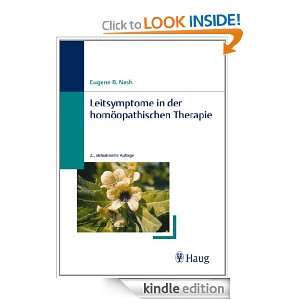 Leitsymptome in der homöopathischen Therapie (German Edition): Eugene 