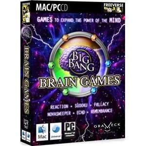 Freeverse Software Big Bang Brain Games Full 3d Presentation Tons 