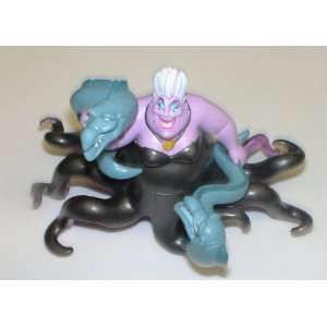  Disney Set of 3 Little Mermaid Pvc Figures: Ursula & Eels 