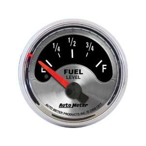 Auto Meter 1217 American Muscle 2 1/16 Short Sweep Electric Fuel 