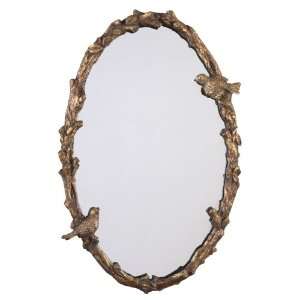 Uttermost 13575 22 Inch by 34 Inch Paza Oval Mirror 