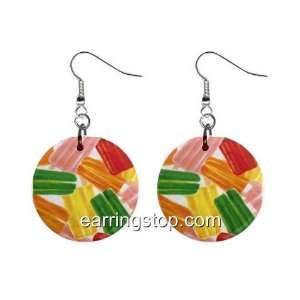  Popsicles Dangle Earrings Jewelry 1 inch Buttons 12345358 