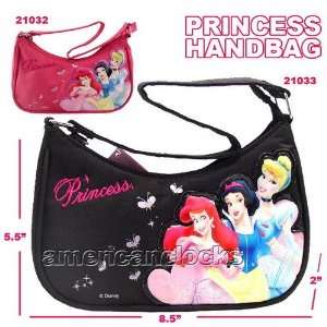   Special Walt Disney Princess Carryout Purse in Black: Toys & Games