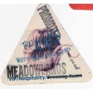  Kinks Word of Mouth Original Backstage Pass 1989: Home 