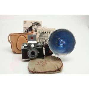   : Bolsey Model C Twin Lens Reflex with B/c Flash Gun: Camera & Photo
