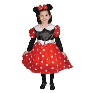   Deluxe Ms Mouse Child Costume Dress Up Set Size 16 18: Toys & Games
