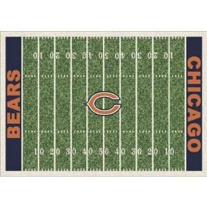 Milliken 533321/1018 NFL Homefield Chicago Bears Football Rug Size: 7 