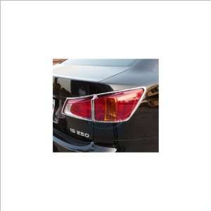    Zunden Trim Chrome Tail Light Trim 06 10 Lexus IS250: Automotive