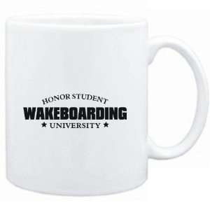  Mug White  Honor Student Wakeboarding University  Sports 