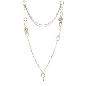  Primrose Hill Pearl and Key Layer Necklace Jewelry