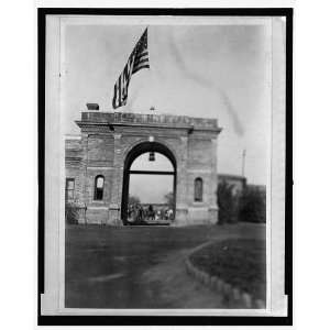   Legation gate,Beijing,China,US Flag,1915 1925