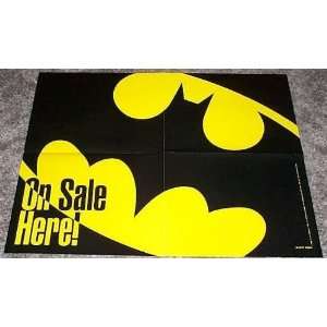  1999 Batman On Sale Here Batsignal DC Comics Promo 
