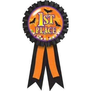 First Place Halloween Award Ribbon