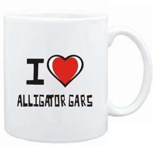    Mug White I love Alligator Gars  Animals: Sports & Outdoors